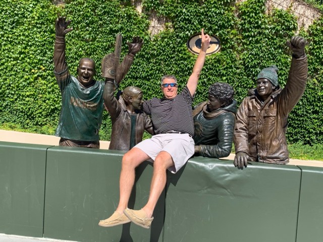 Brian's Lambeau Leap
